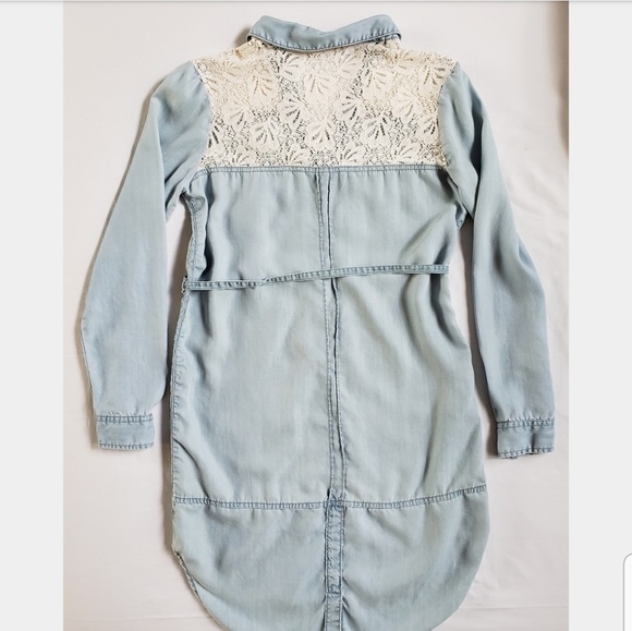 Anthro Holding Horses Novela Chambray Shirtdress - Picture 3 of 4